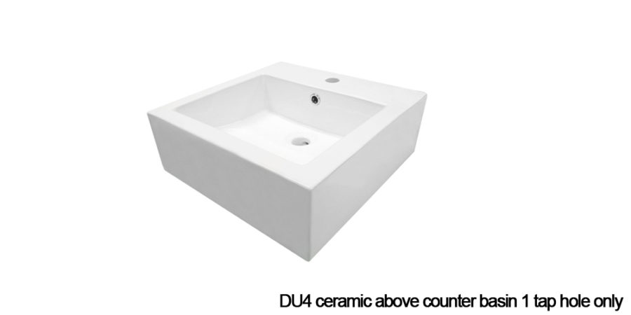 DU4 above counter basin